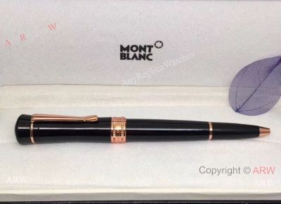 Montblanc Replica Pens Bonheur Rose Gold Clip Ballpoint Pen